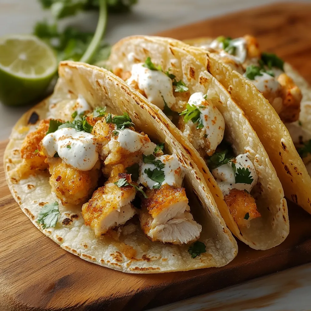 Tacchini con pollo e guacamole.