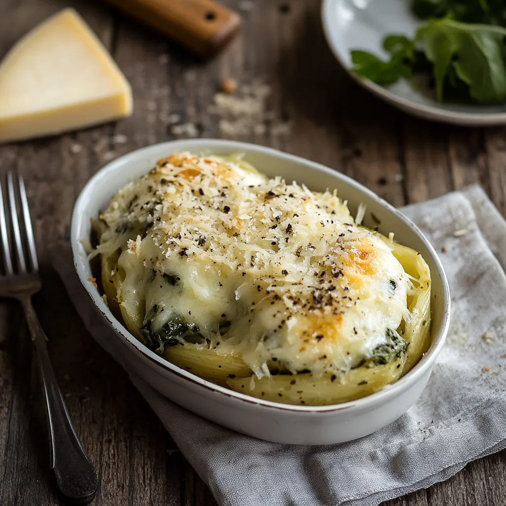 Un piatto di pasta con verdure e formaggio.
