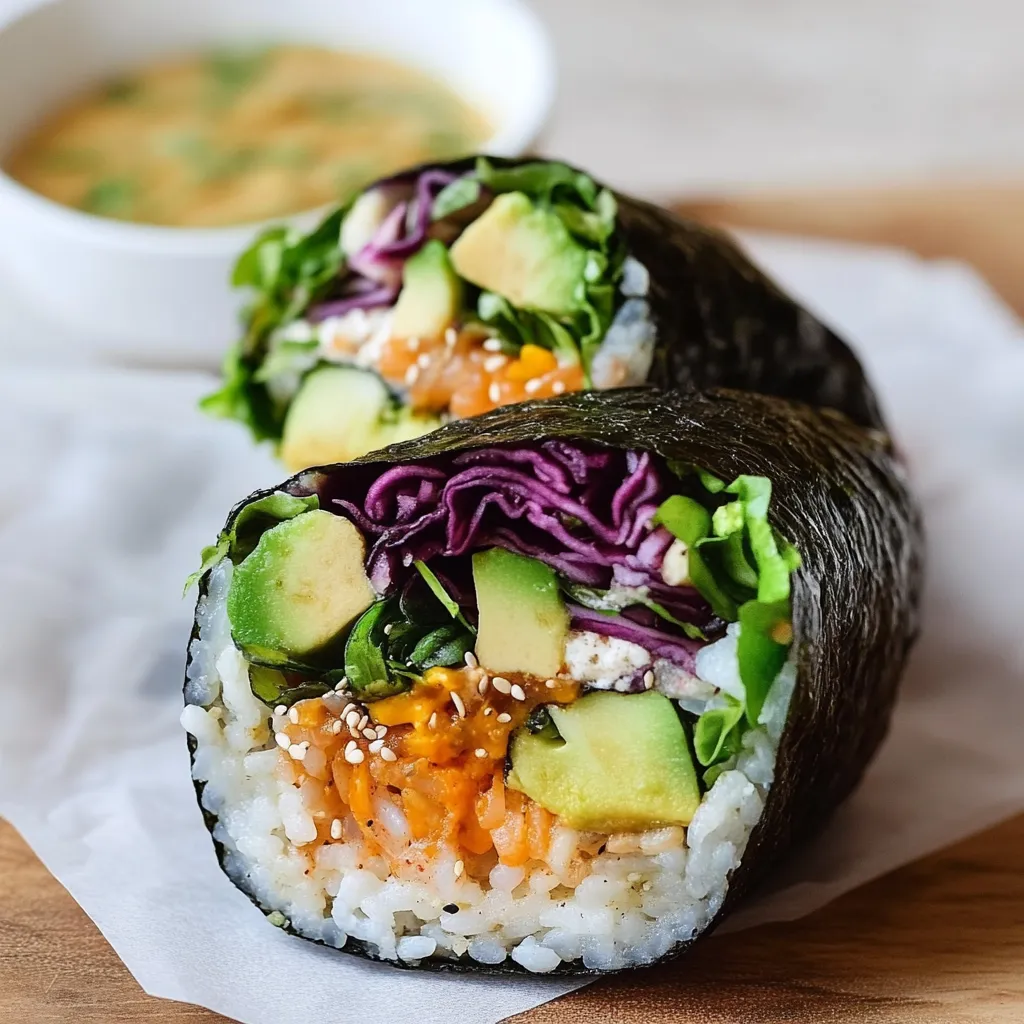 Riso con verdure e avocado.