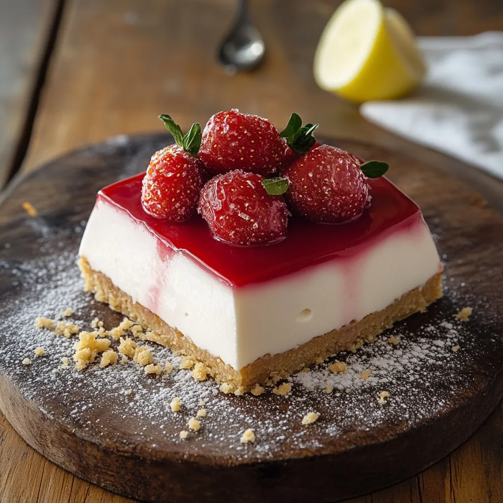 Un dolce con frutta rossa e crema.