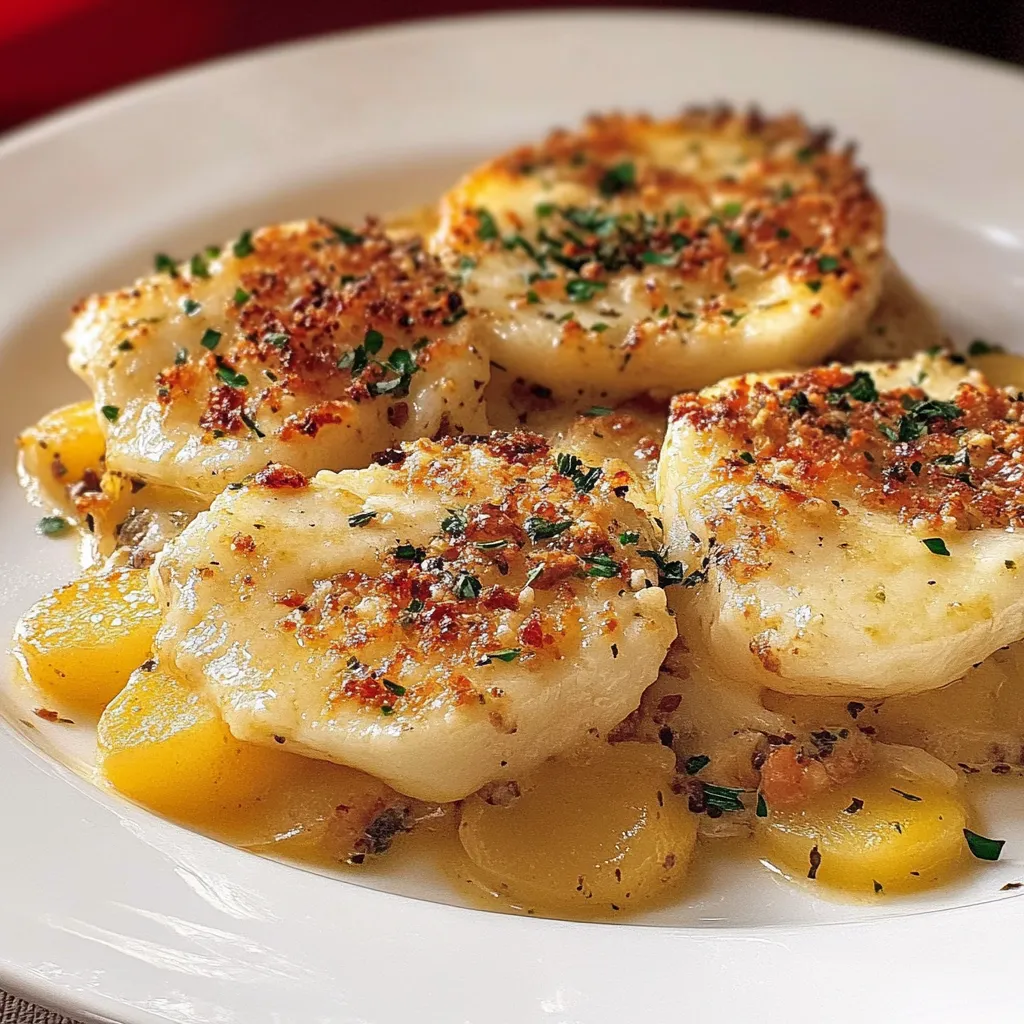 Piatti con salsa bianca e peperoncini.