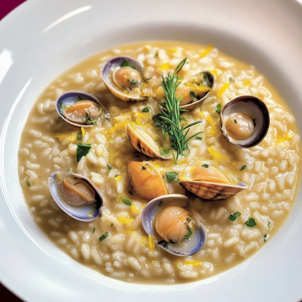 Riso con ostriche e pancetta.