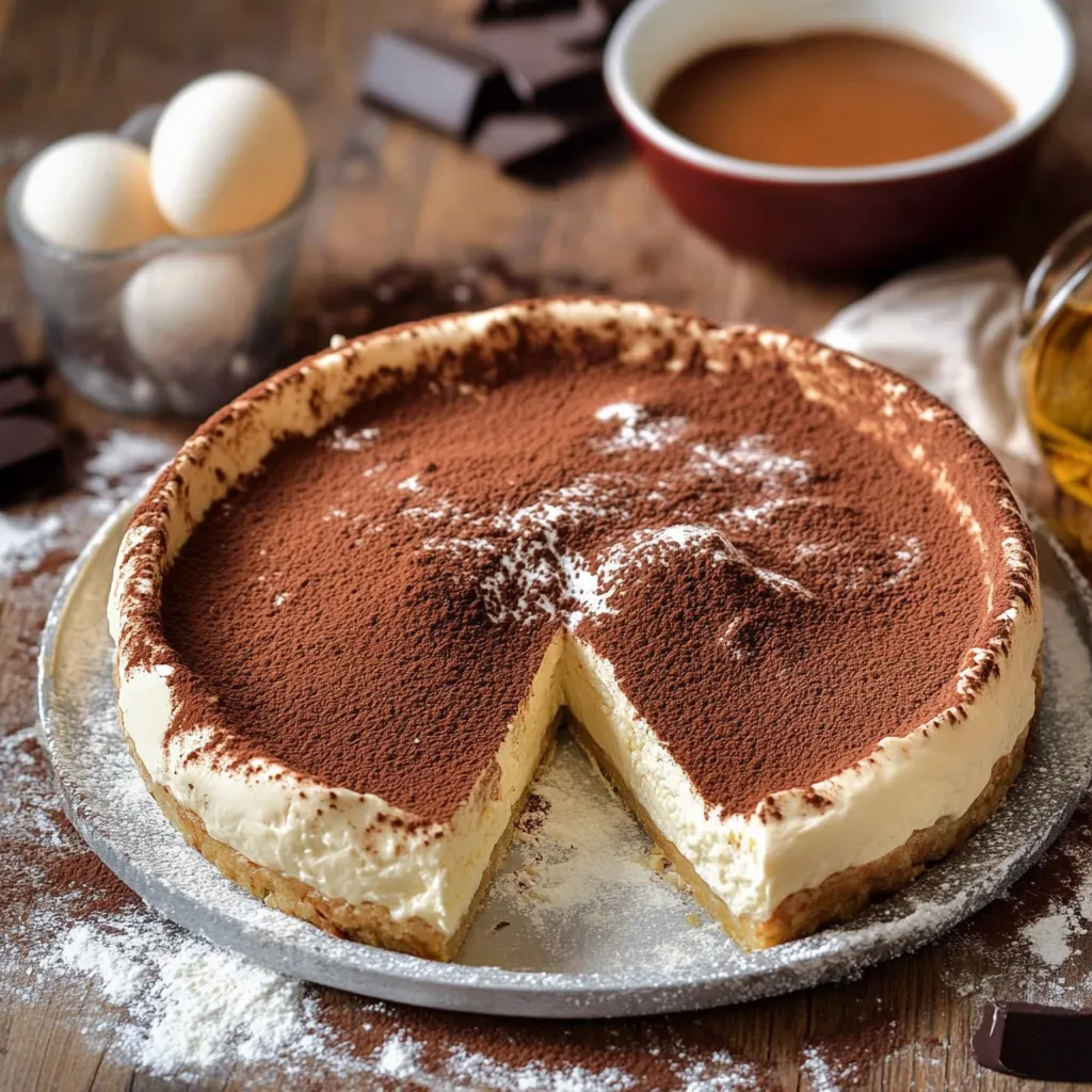 Torta con crema e cioccolato.