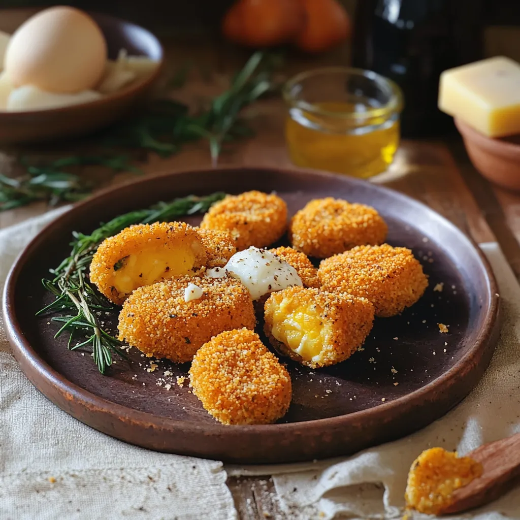 Un piatto di patate fritte con una fetta di formaggio.