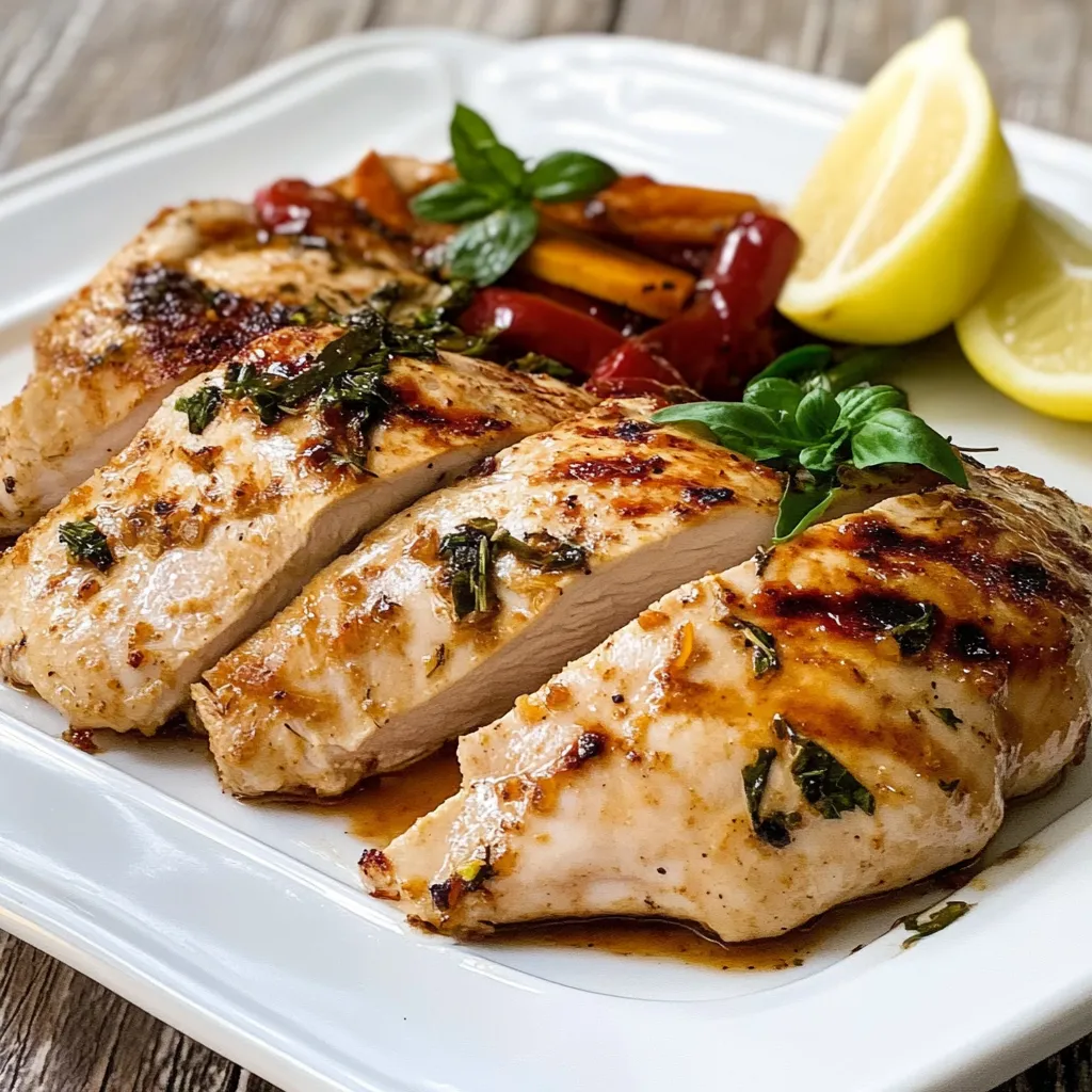 Piatti di pollo con verdure.