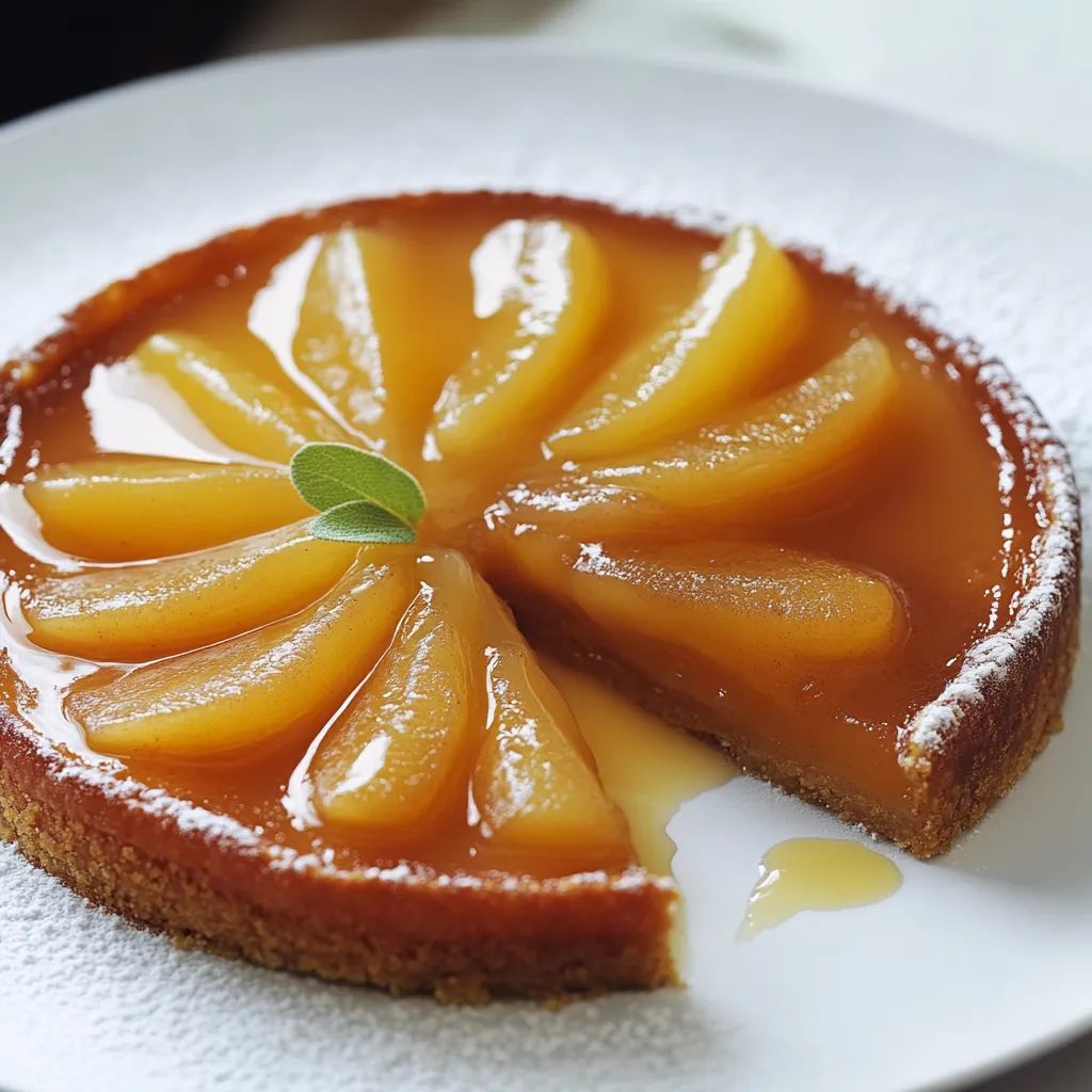 Una torta con frutta e miele.
