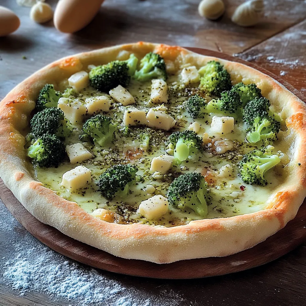 Pizza con verdure.