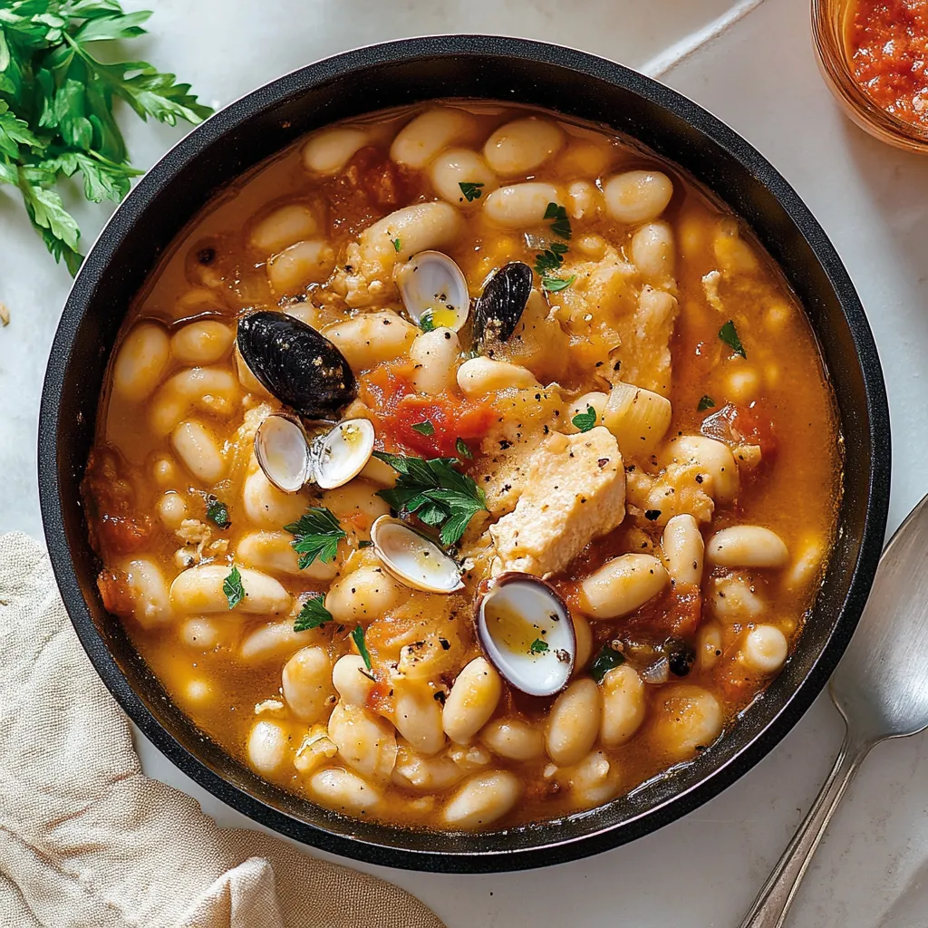 Una ciotola di minestrone con verdure e carne.