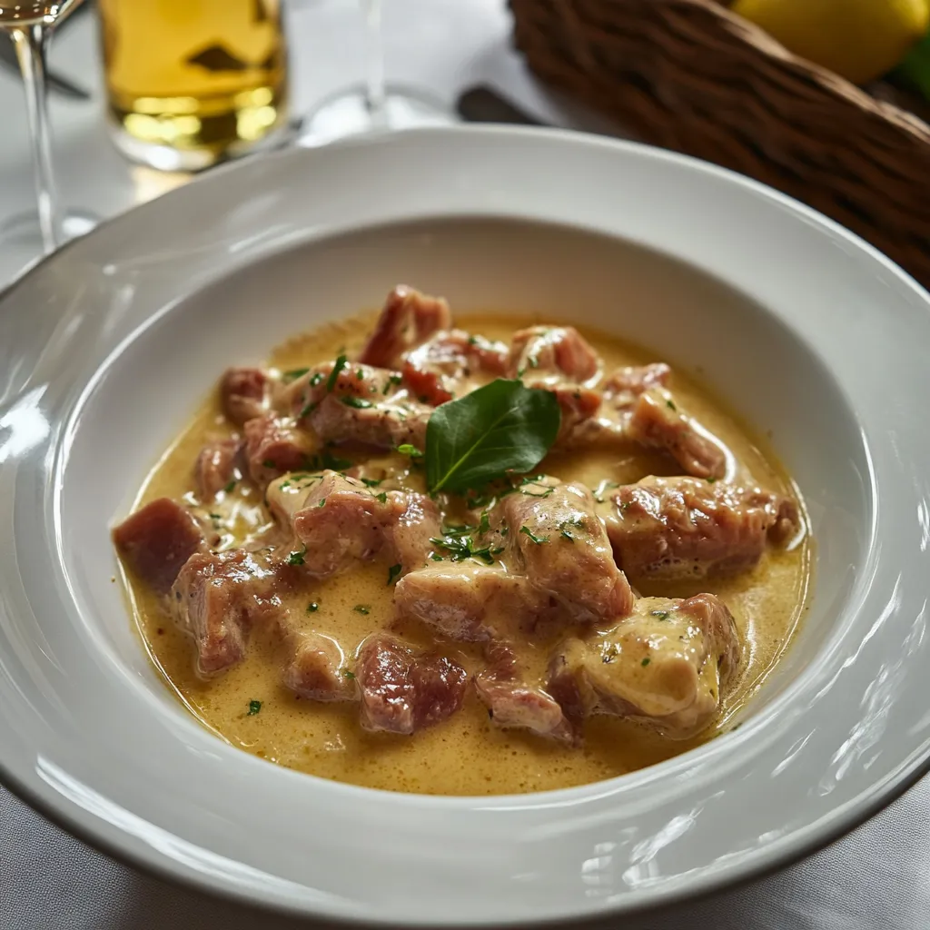 Una tazza di carne con verdure e un bicchiere di vino.