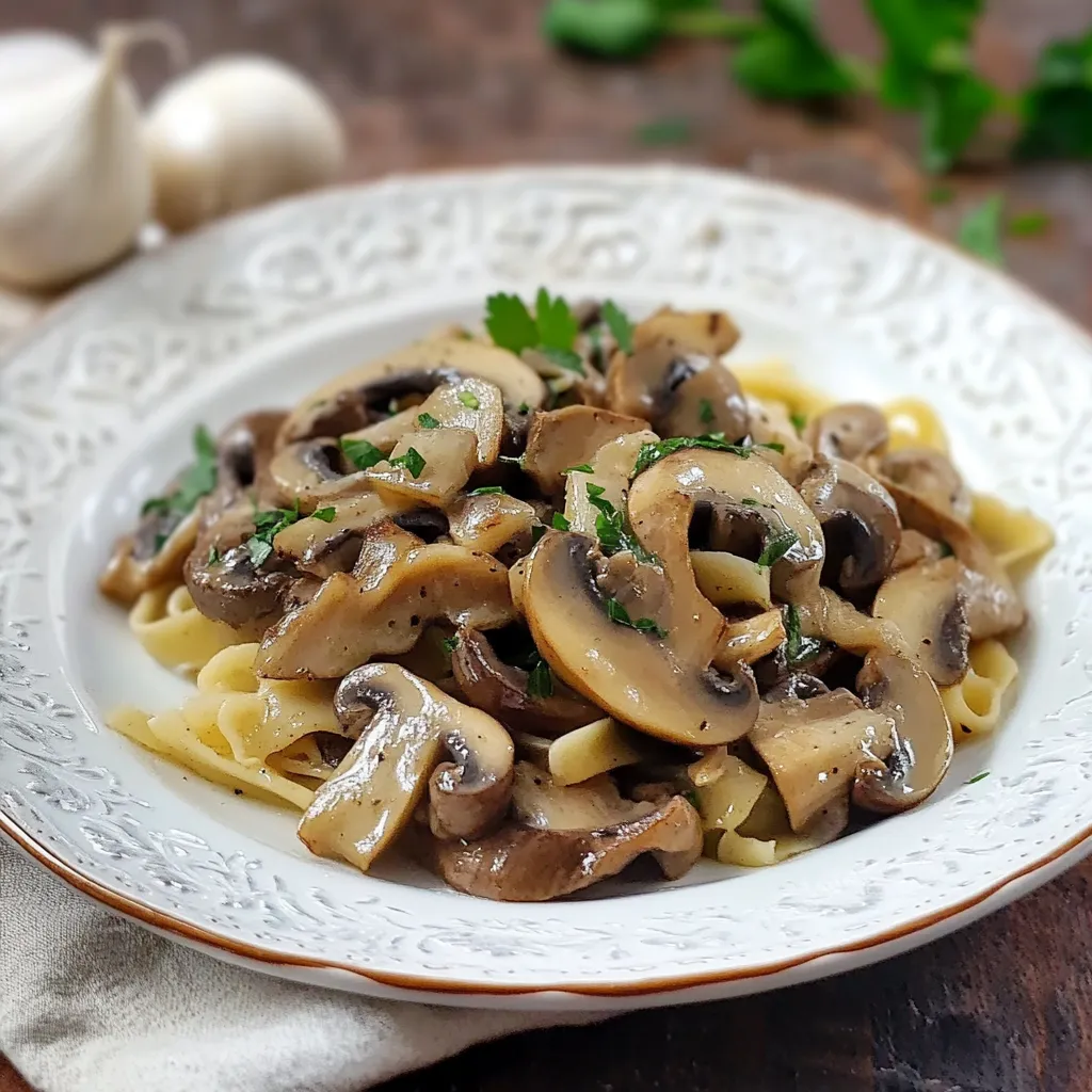 Piatti di funghi e noci.