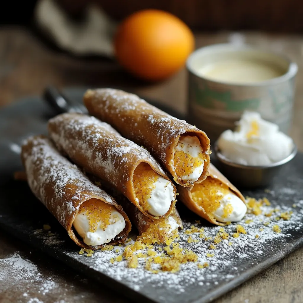 Piatti con crema e frullato.