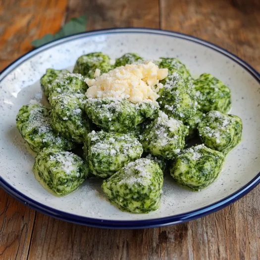 Piatti di verdura con formaggio.