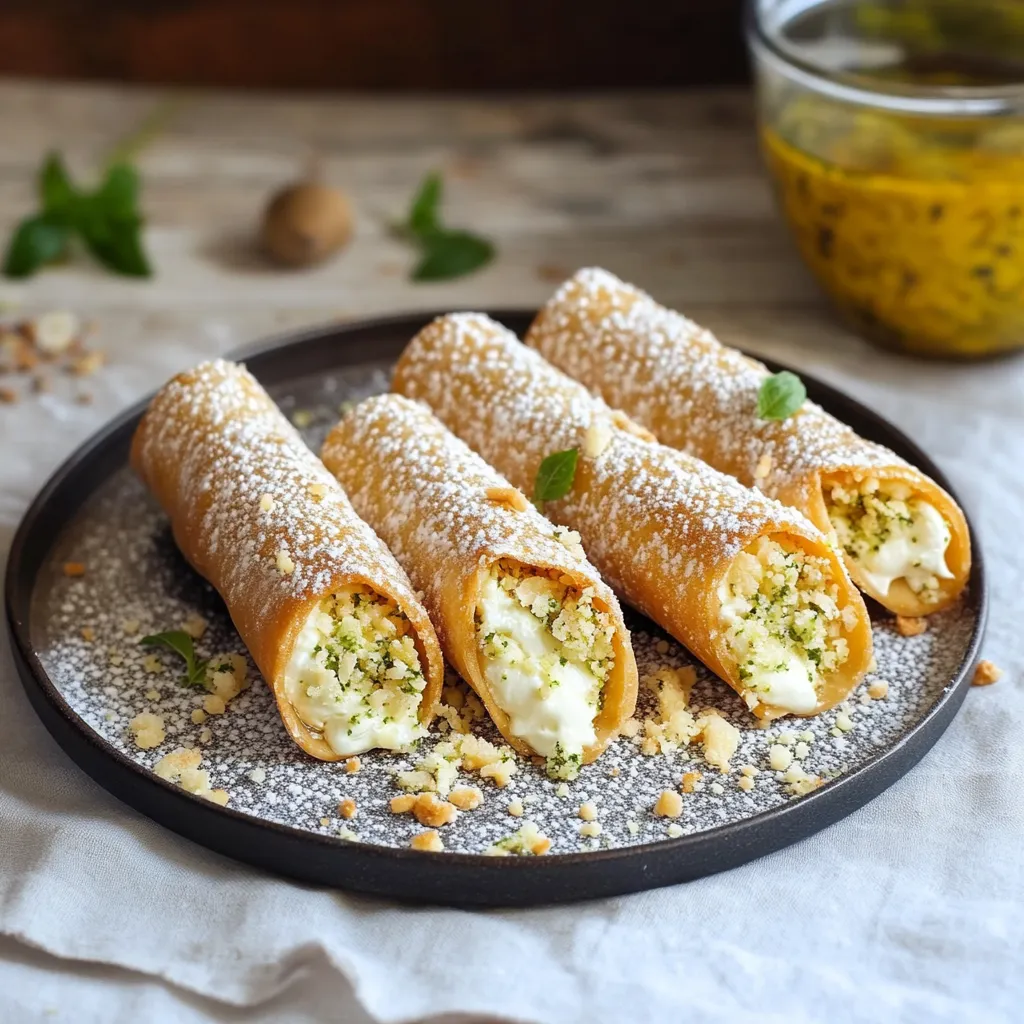 Piatto con crema e i piselli.
