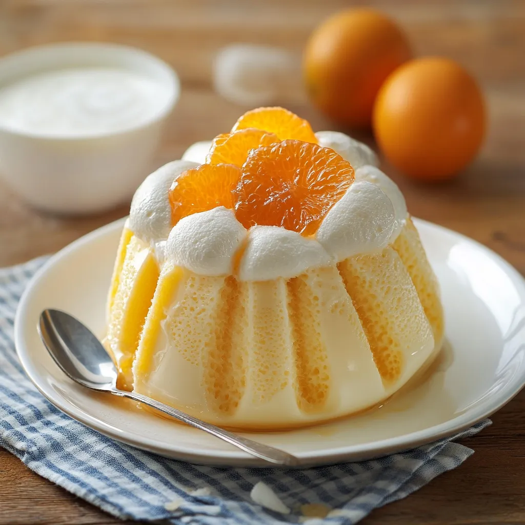 Un dolce con frutta e crema.