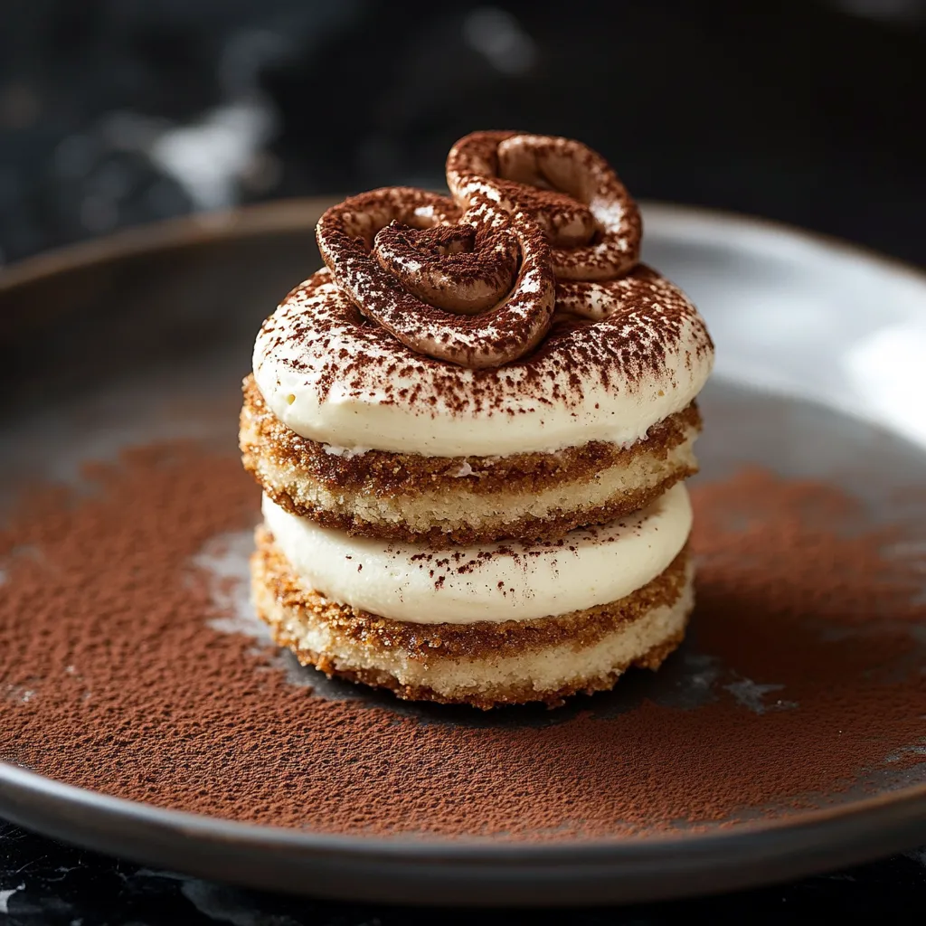 Un cake a strati con il fondo in chocolate.