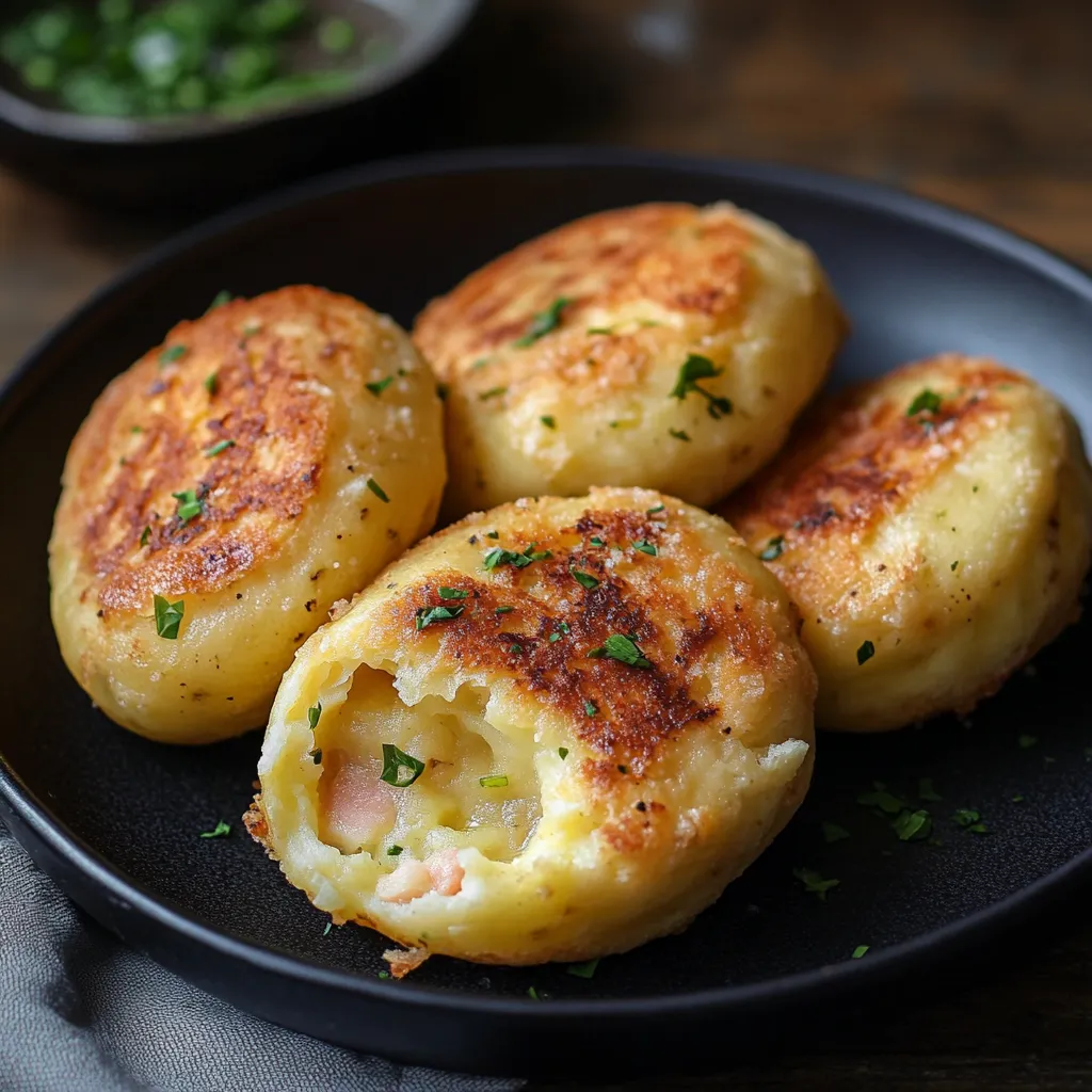 Piatti di patate con verdure.