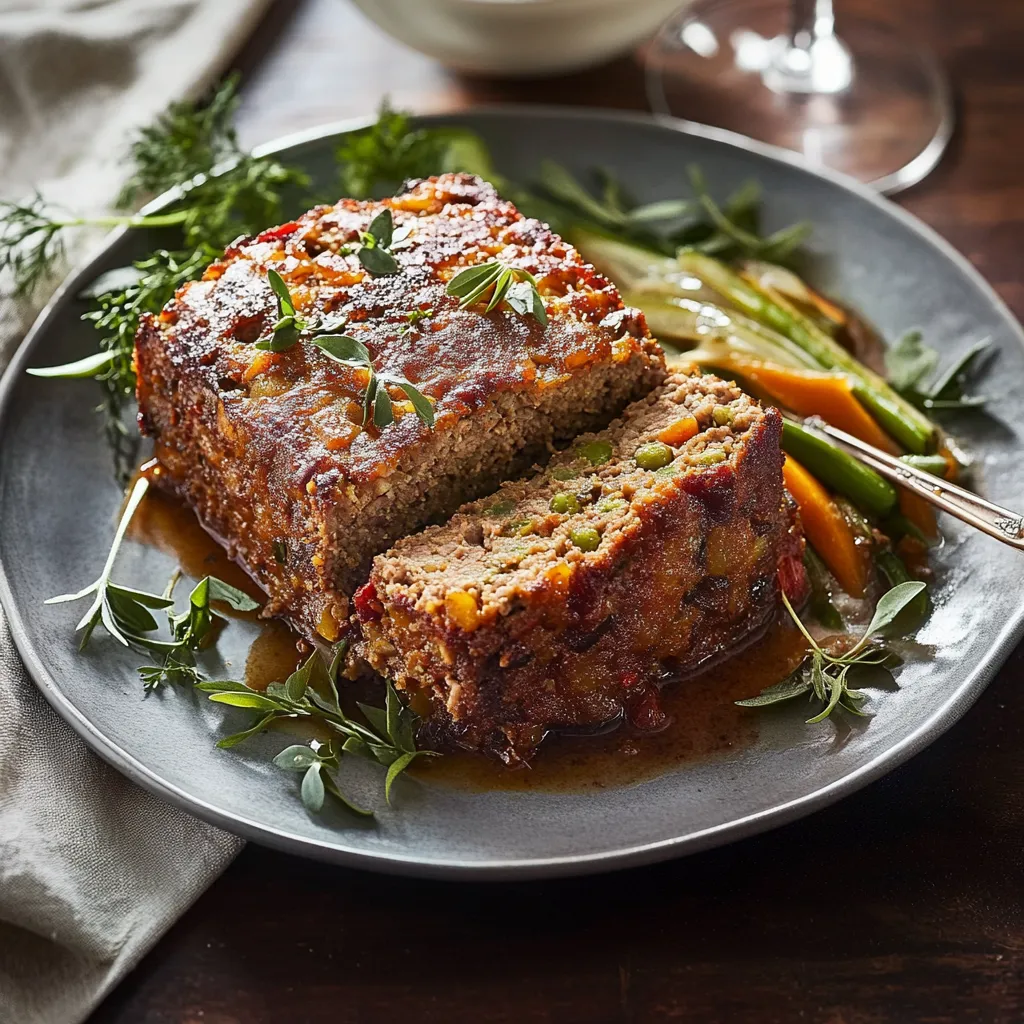 Piatto vegetariano con verdure colorate.