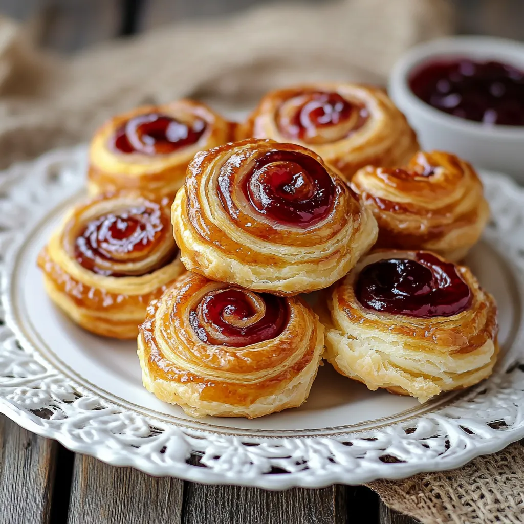 Piatti con crema e frullato di frutta.