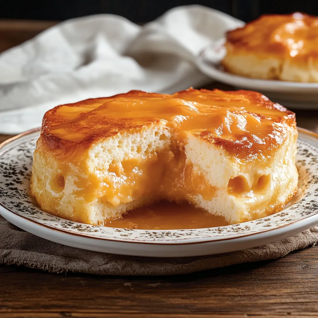 Un dolce con crema e frullato.