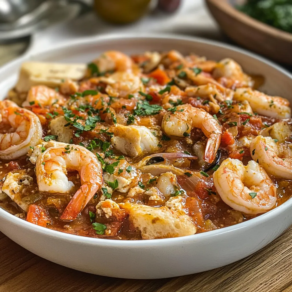 Una ciotola di pesce con verdure e peperoncini.