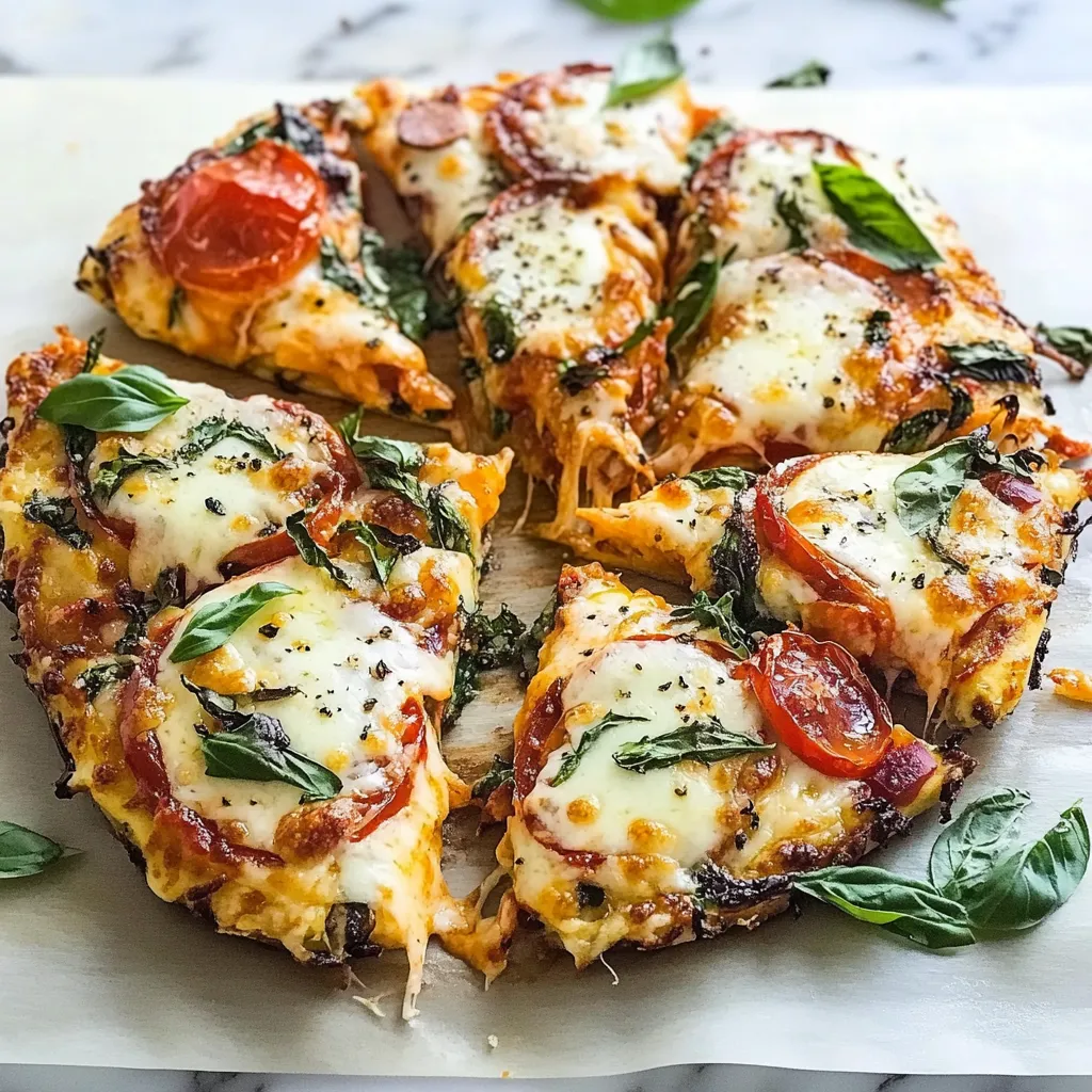 Pizza farcita con verdure e formaggio.