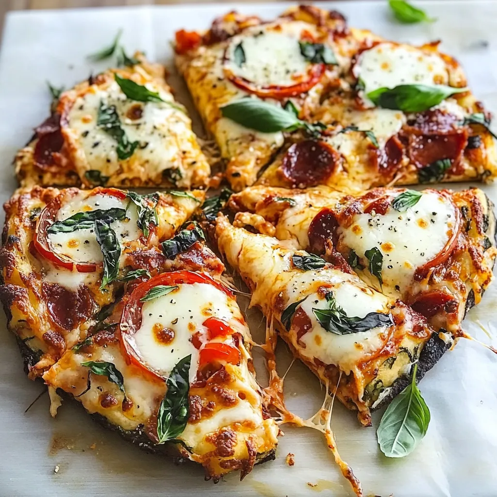 Pizza con verdure e formaggio.