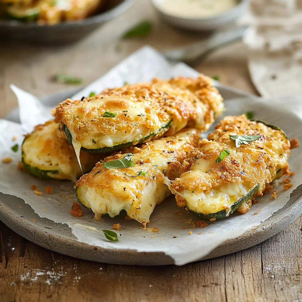 Verdure farcite di formaggio e spinaci pronte da gustare.