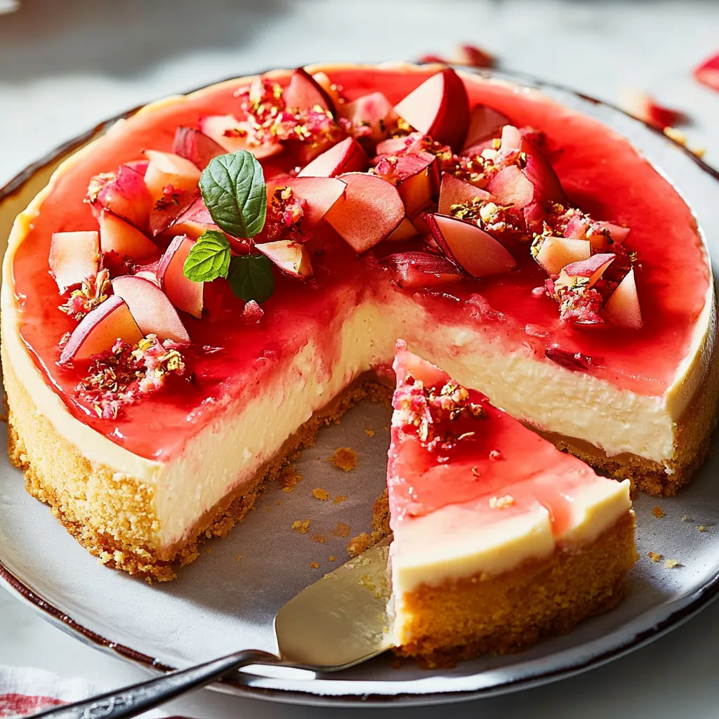 Torta con frutta rossa, fragole e ciliegie.