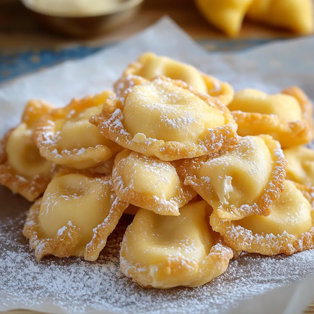 Dolcetti con zucchero a velo.