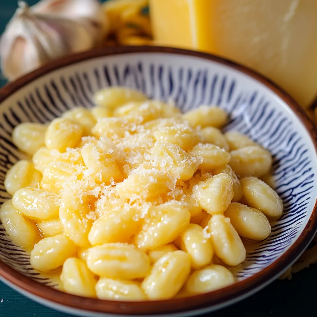 Pasta corta con tanto parmigiano in una scodella.