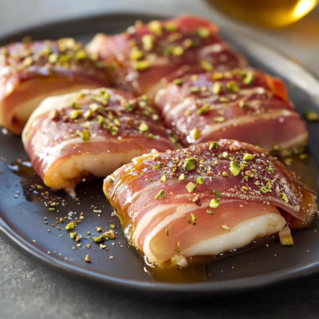 Piatto di formaggio e salumi con erbe aromatiche.