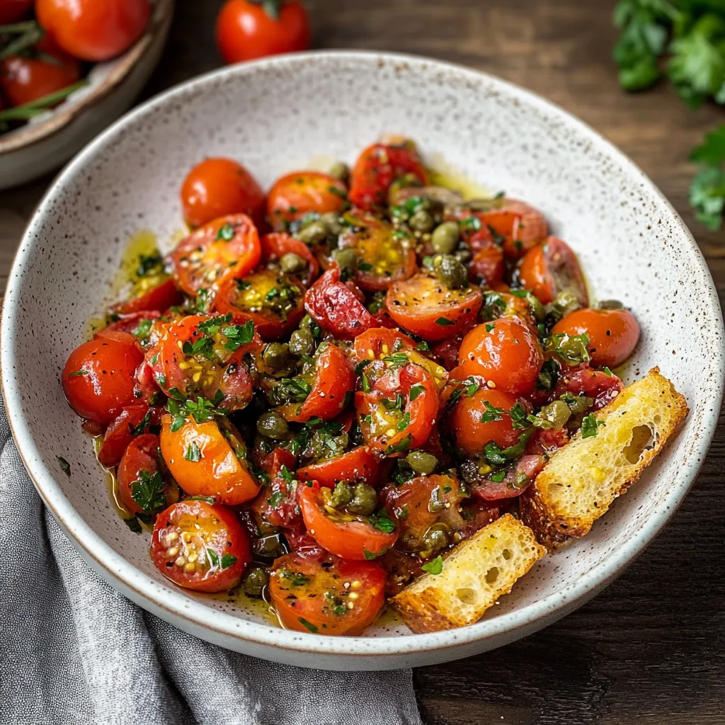 Ciotola con pomodori e verdure.