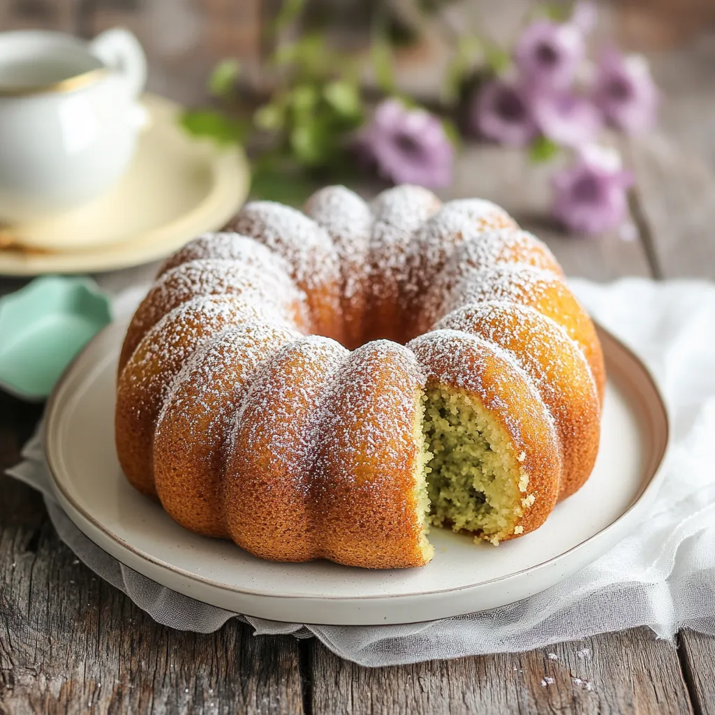 Un dolce con spuma di zucchero e semi di lavanda.