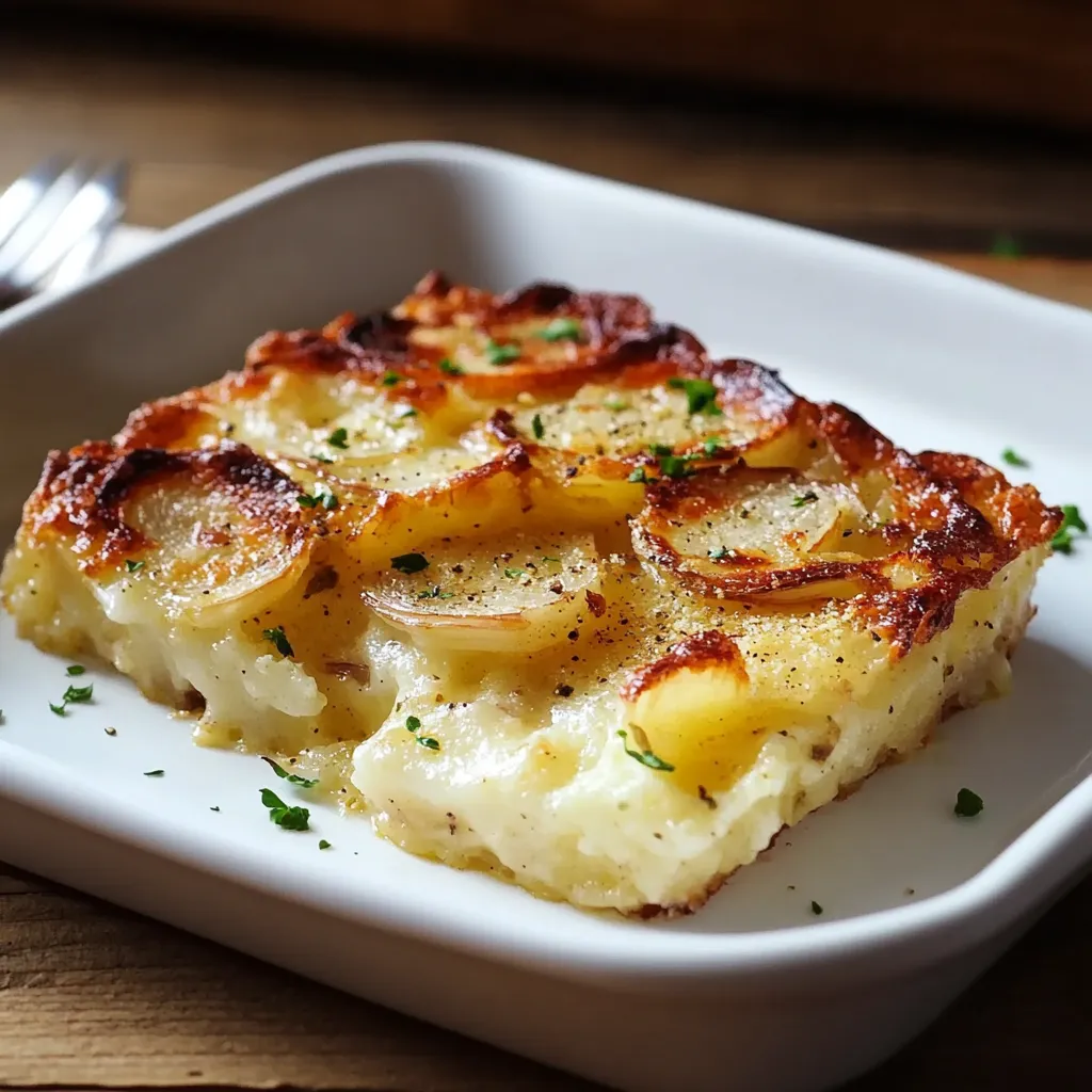 Un piatto pieno di patate croccanti e dolci.