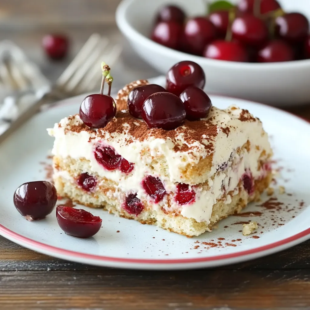 Un dolce a strati con frutta fresca e crema, forchetta al lato.