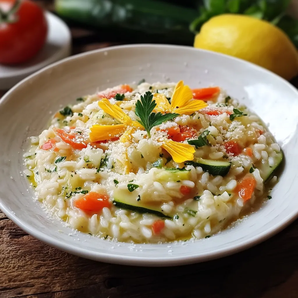 Riso con verdure e noci.