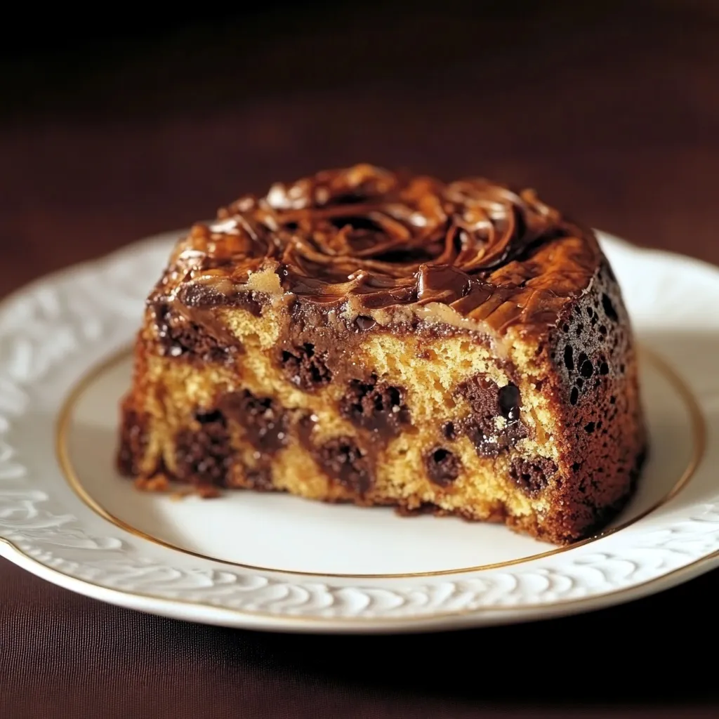 Un dolce con crema e frullato.