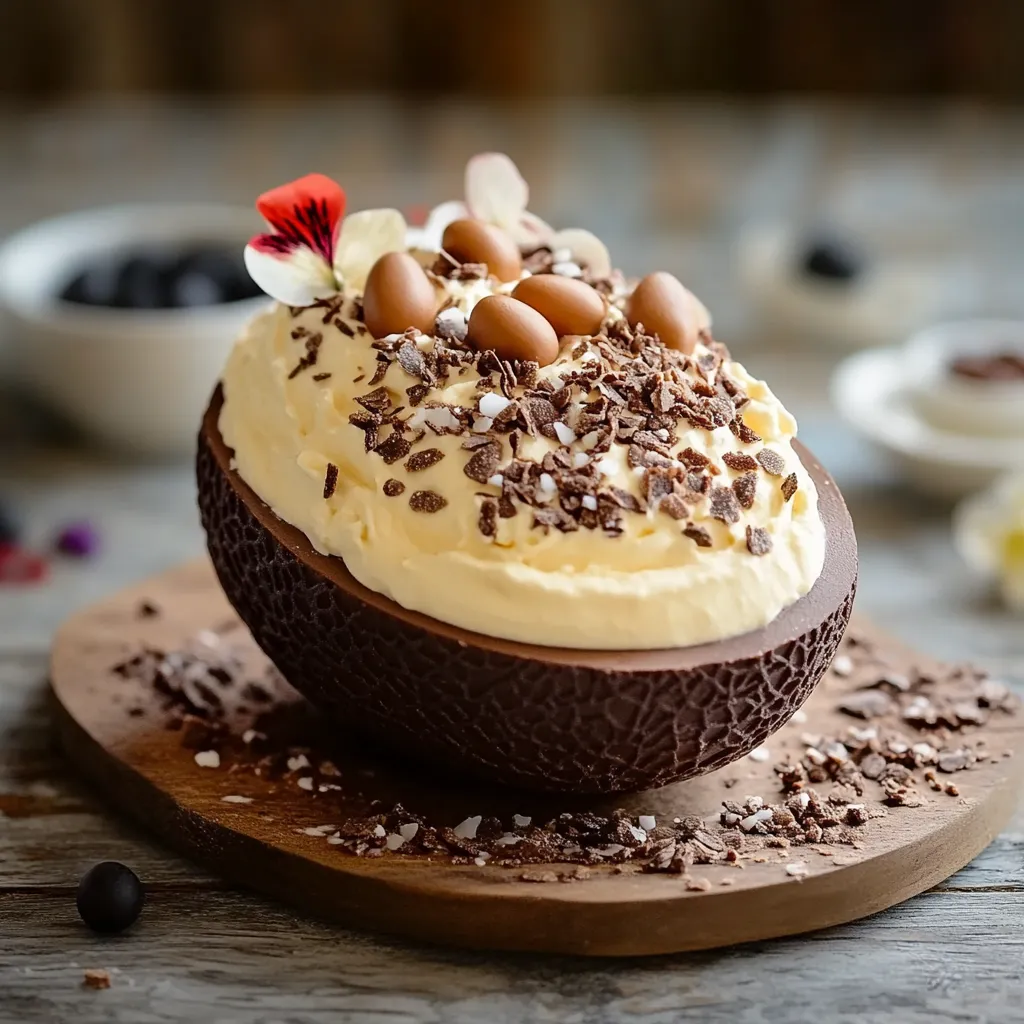 Un dessert con frutta fresca e cioccolato.