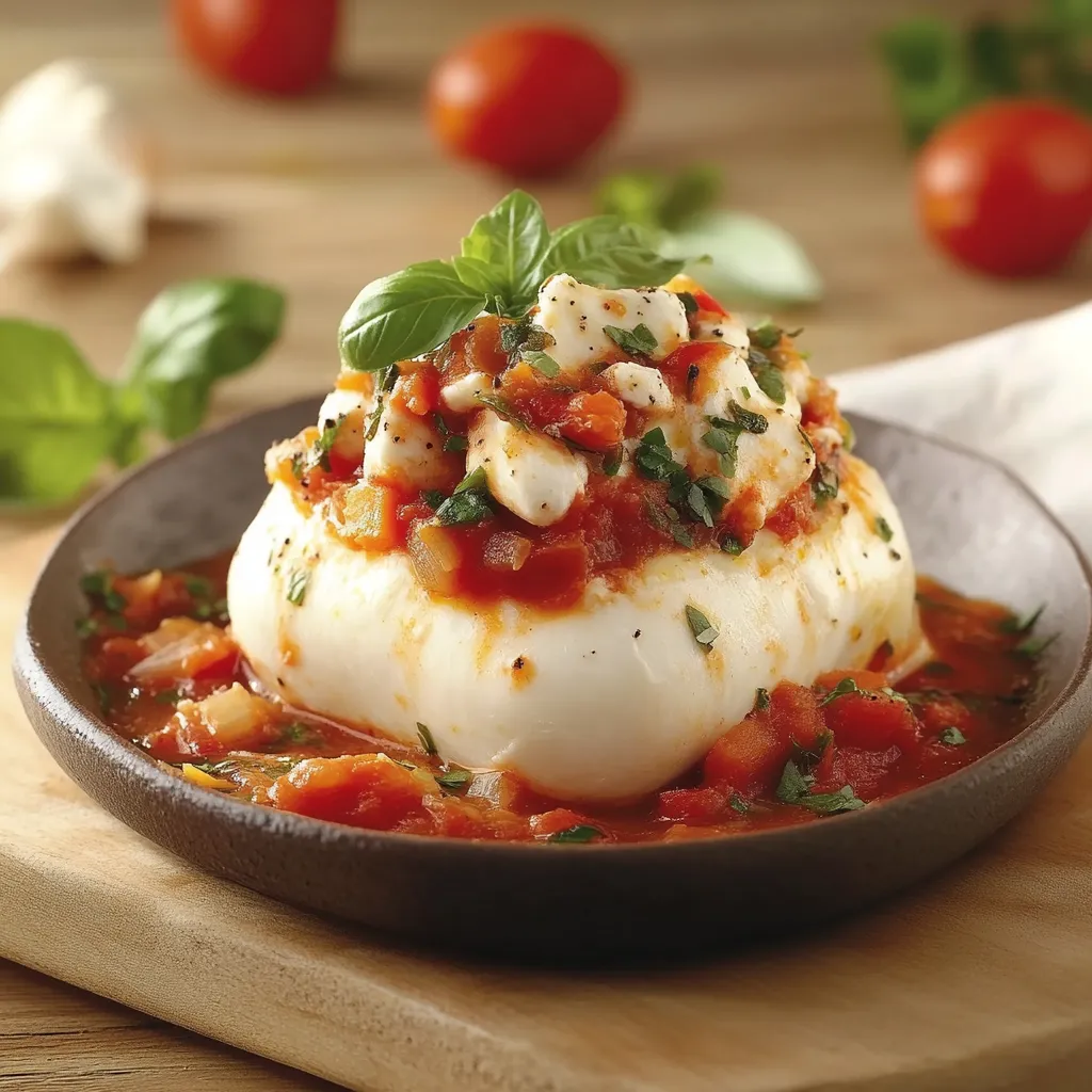 Pasta fumante con verdure fresche e cubetti di formaggio sul piatto.