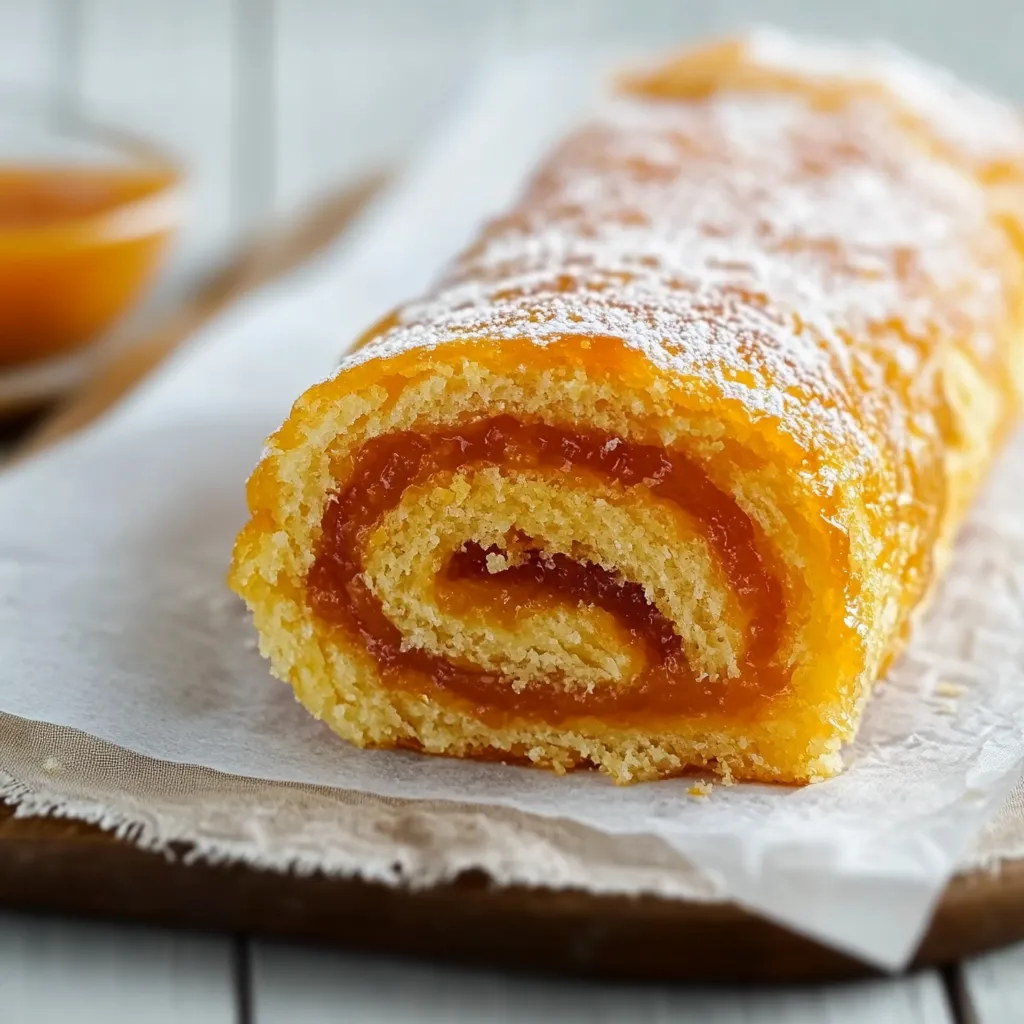 Un dolce soffice spolverato di zucchero a velo.