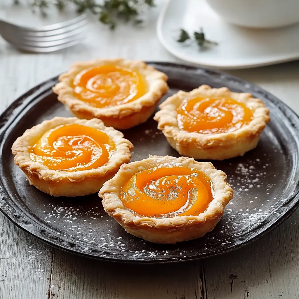 Crostatine farcite alla frutta.