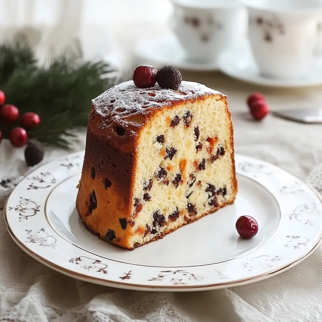 Torta dolce con frutta e semini.