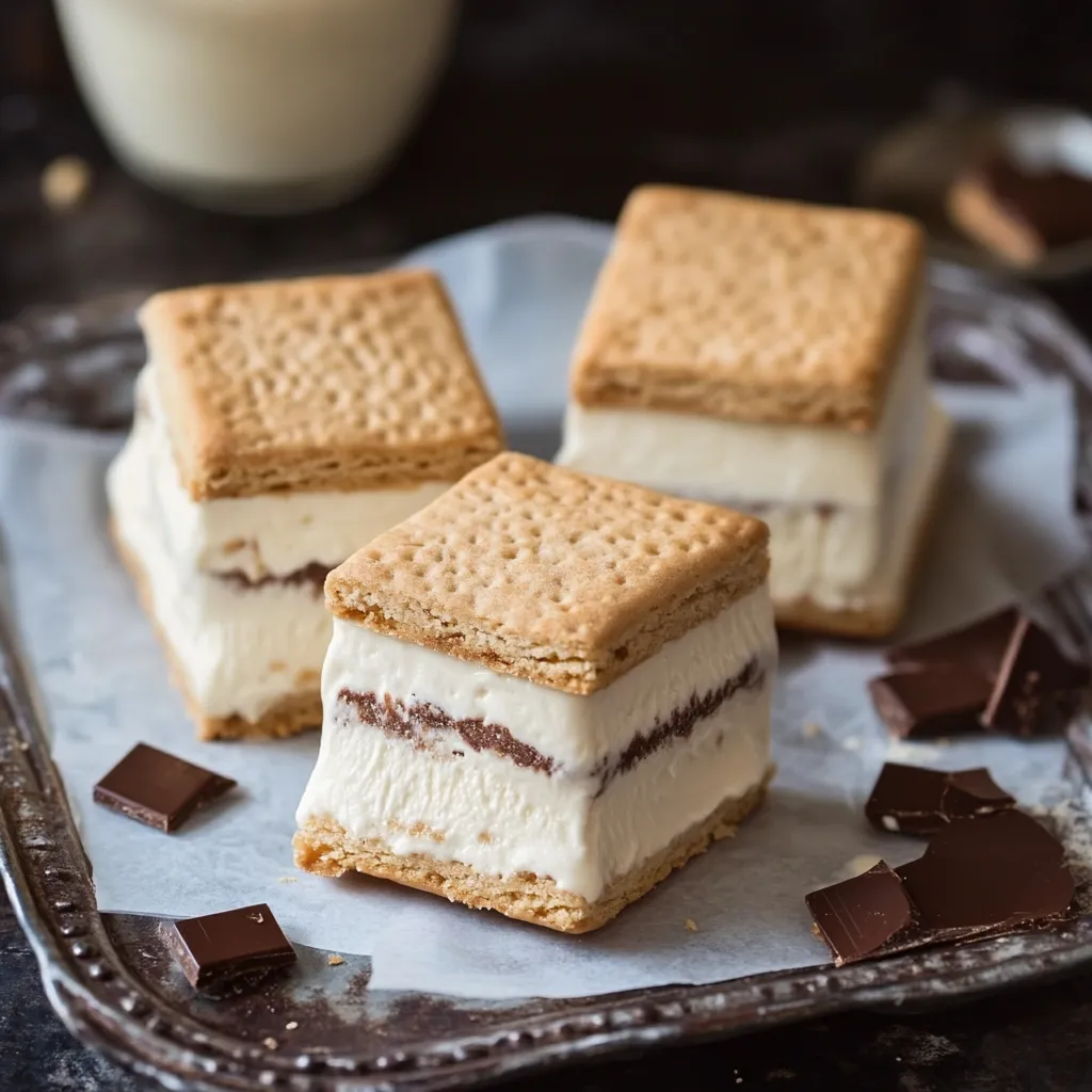 Dolcetti gelati al cioccolato su un piatto ghiacciato.