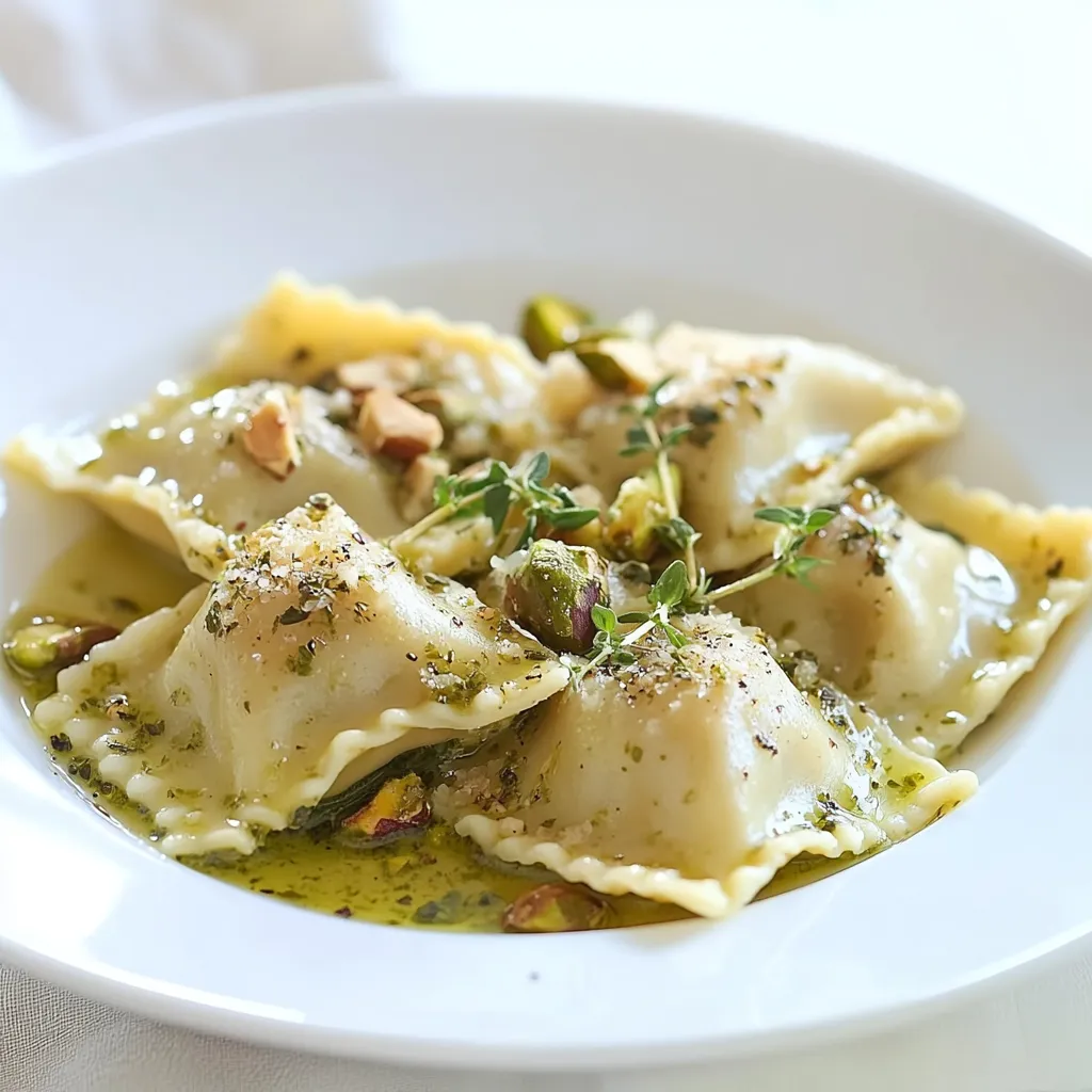 Pasta con verdure e frutta secca.