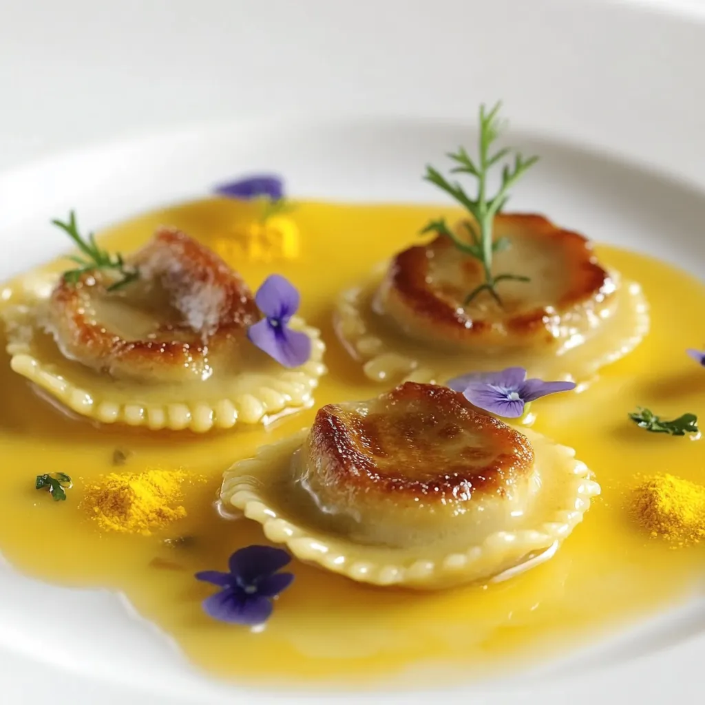 Piatto cremoso decorato con fiori.