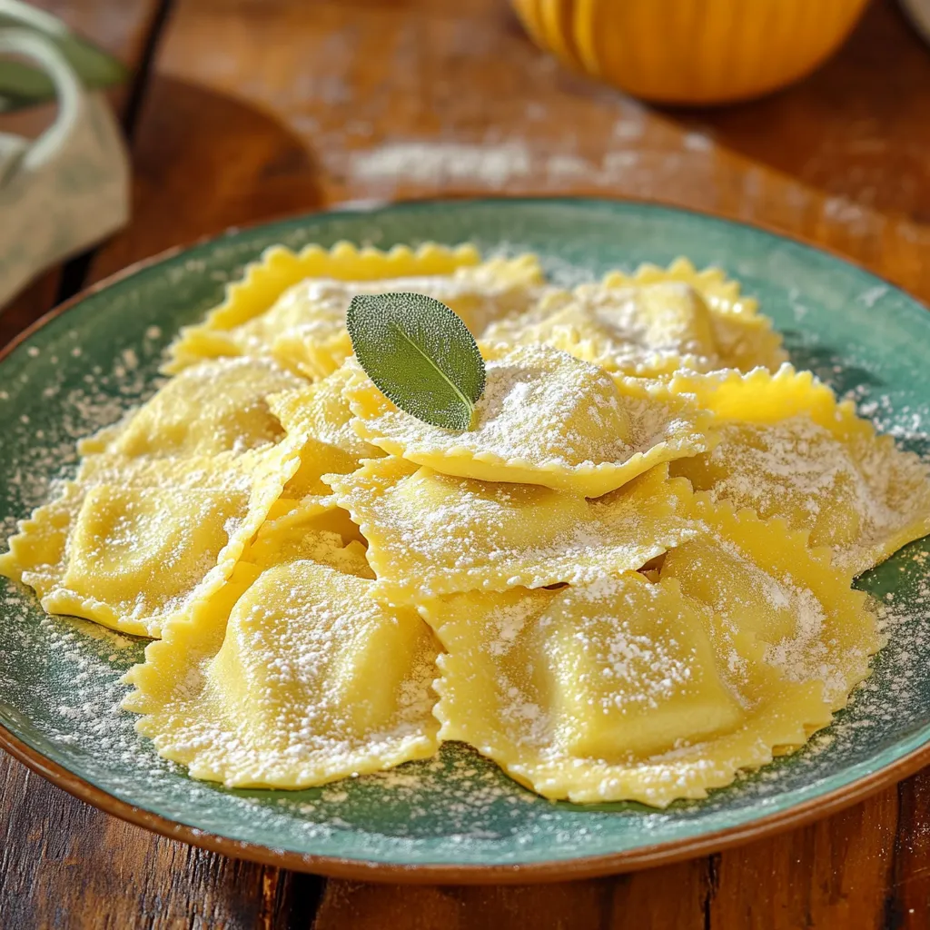 Pasta con erbe fresche e sale.